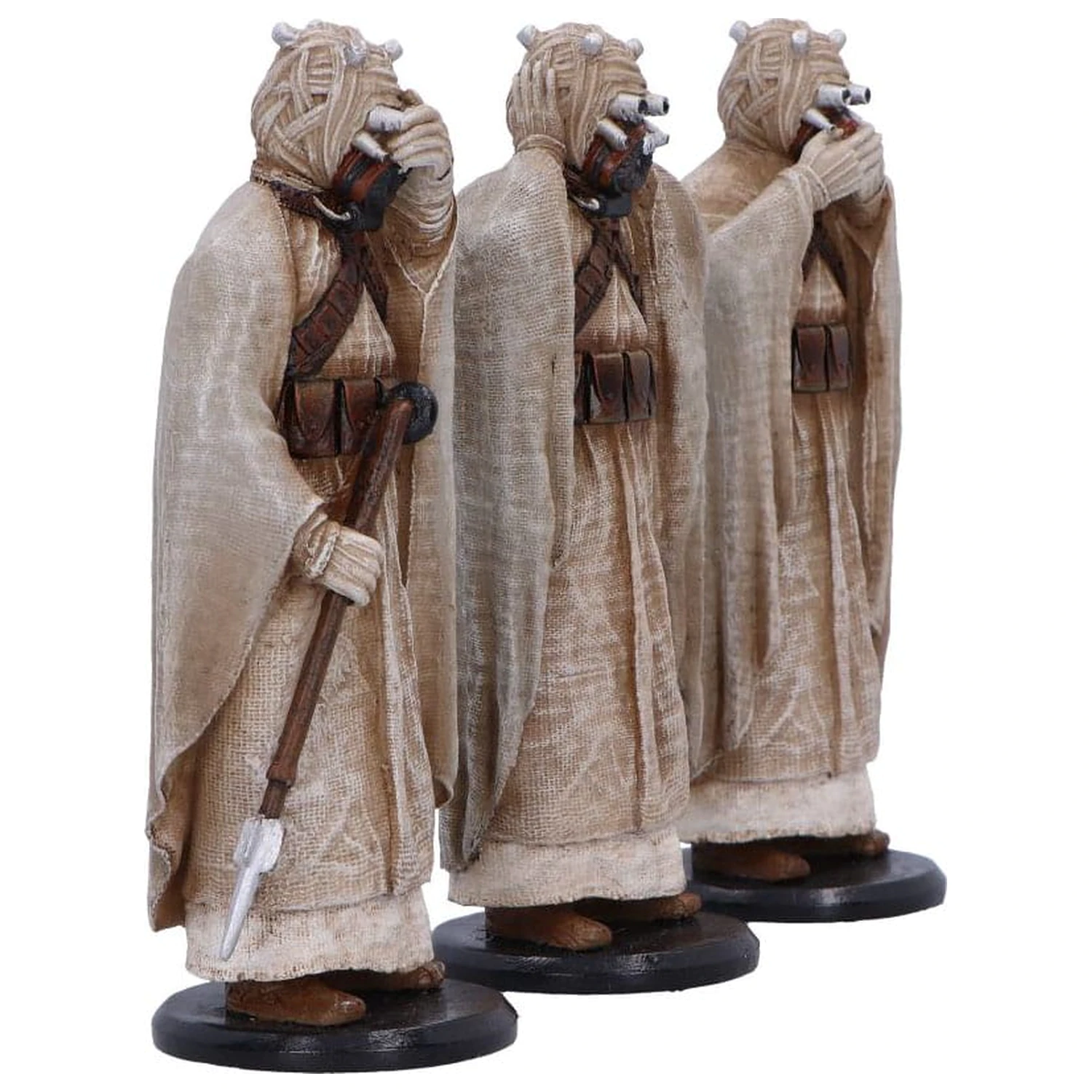 Original Stormtrooper Socha Three Wise Tusken Raiders 14 cm produktová fotografia