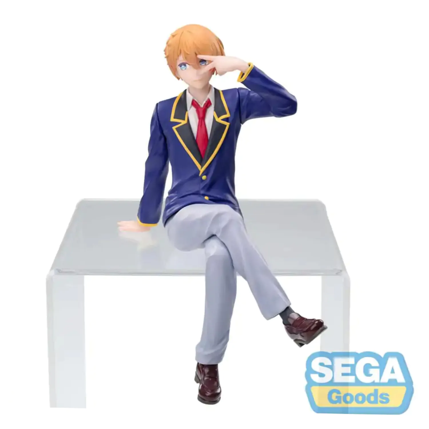 Oshi No Ko PM sediaca PVC soška Aqua Uniform 14 cm produktová fotografia