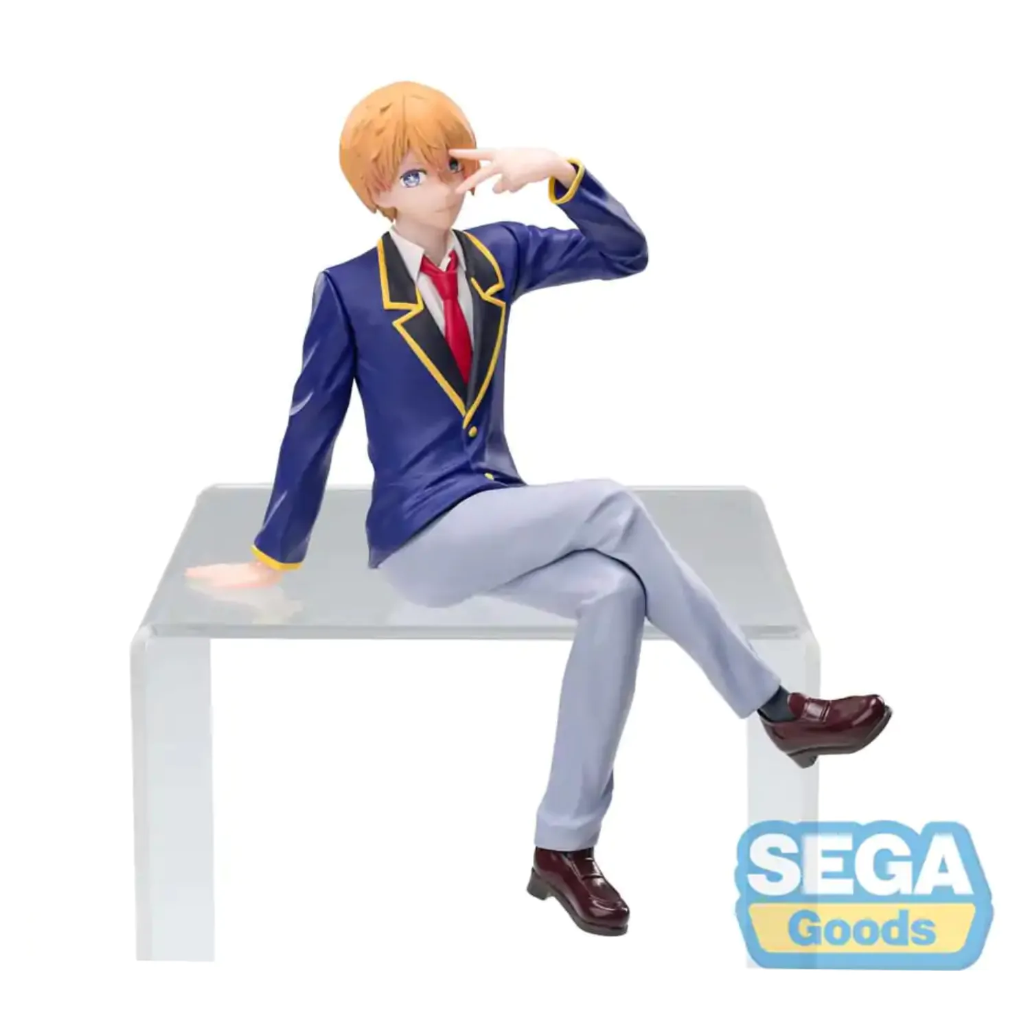 Oshi No Ko PM sediaca PVC soška Aqua Uniform 14 cm produktová fotografia