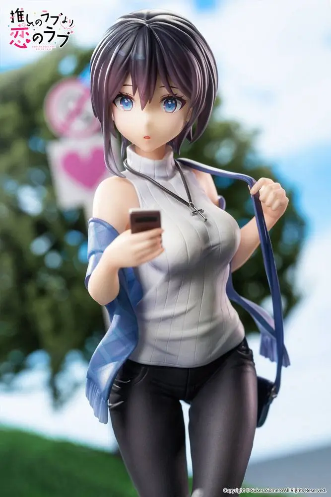 OshiRabu: Waifus Over Husbandos soška 1/7 Akuru Hayahoshi 23 cm termékfotó