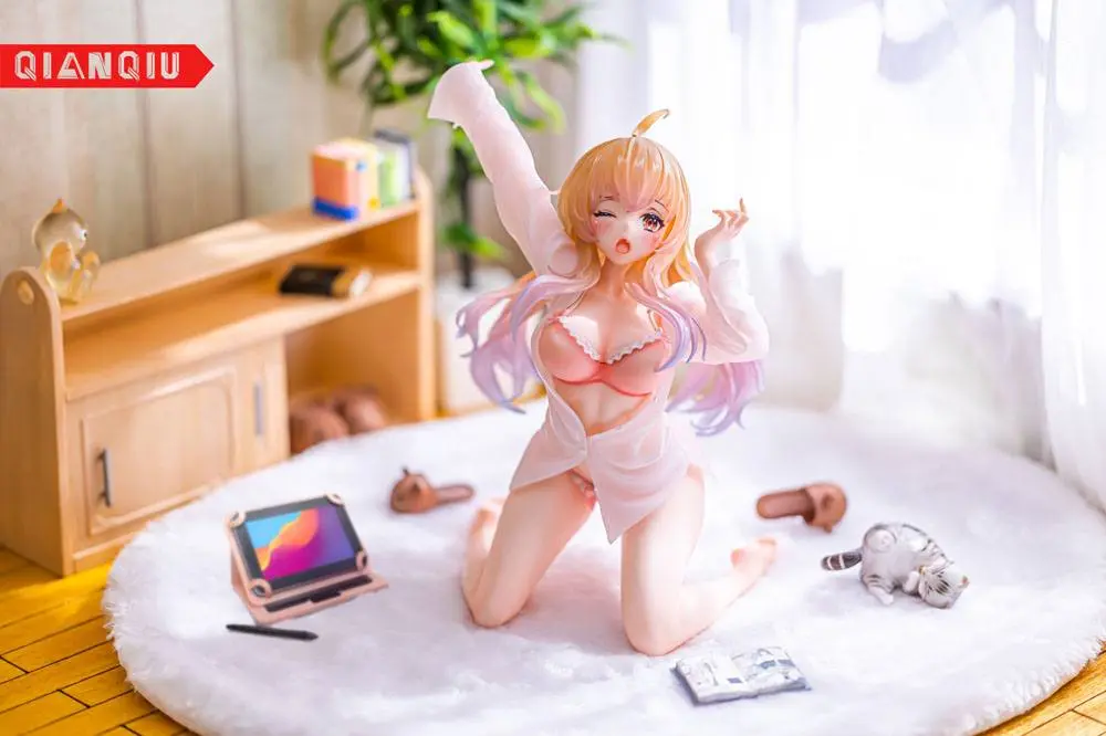 Otaku Girls Series PVC figúrka 1/7 Stretch Girl (eredeti illusztráció Ran által) 12 cm termékfotó