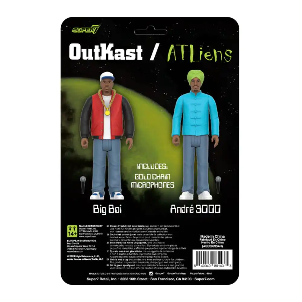 Outkast Toho ReAction Action Figure Wave 01 OutKast 10 cm termékfotó