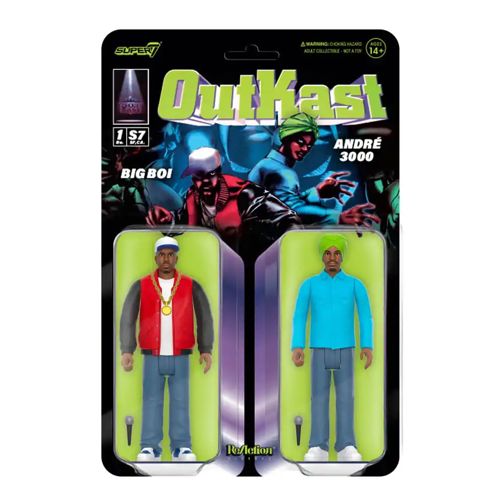 Outkast Toho ReAction Action Figure Wave 01 OutKast 10 cm termékfotó