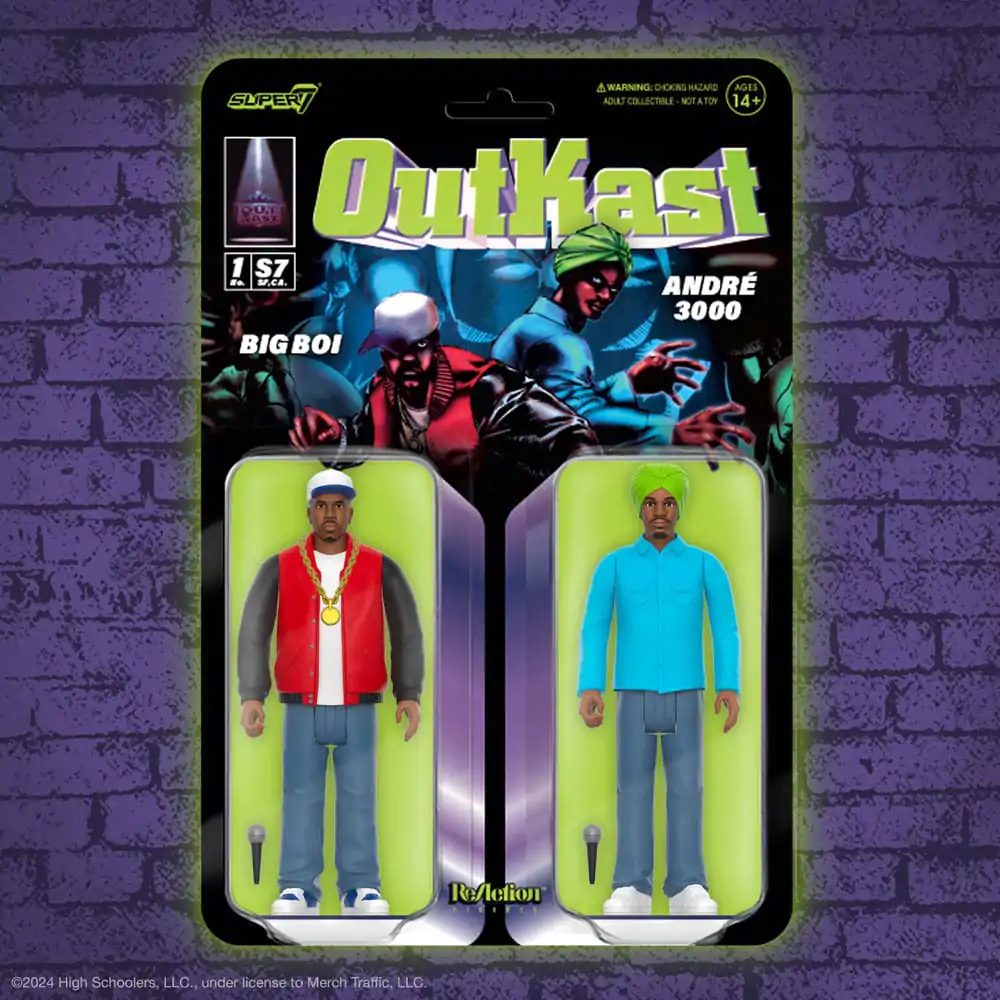 Outkast Toho ReAction Action Figure Wave 01 OutKast 10 cm termékfotó