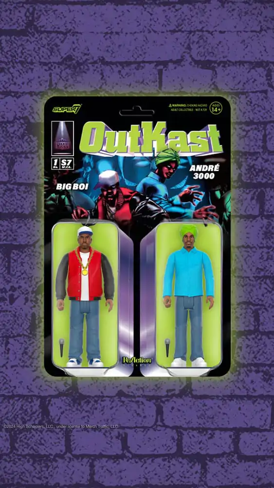 Outkast Toho ReAction Action Figure Wave 01 OutKast 10 cm termékfotó