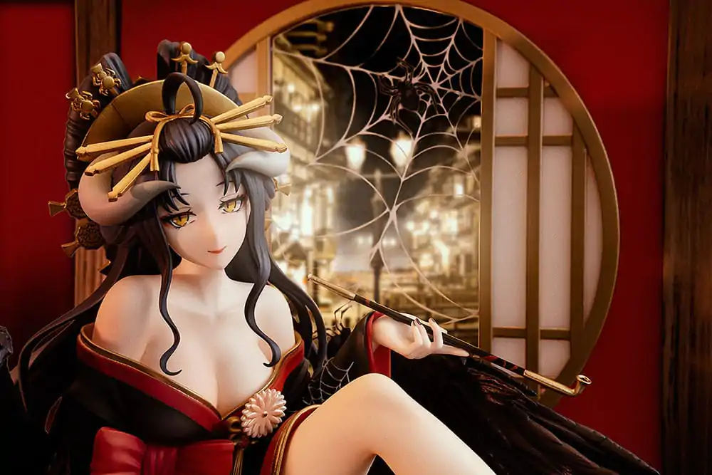 Overlord soška 1/7 Albedo Splendid Kimono Ver. 27 cm termékfotó