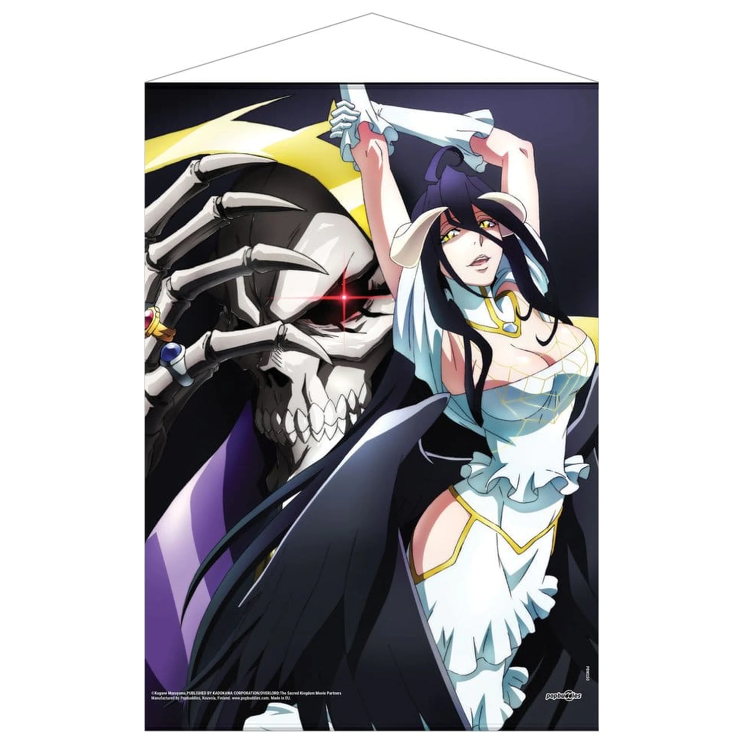 Overlord nástenný obraz Ainz Ooal Gown & Albedo 50 x 70 cm produktová fotografia