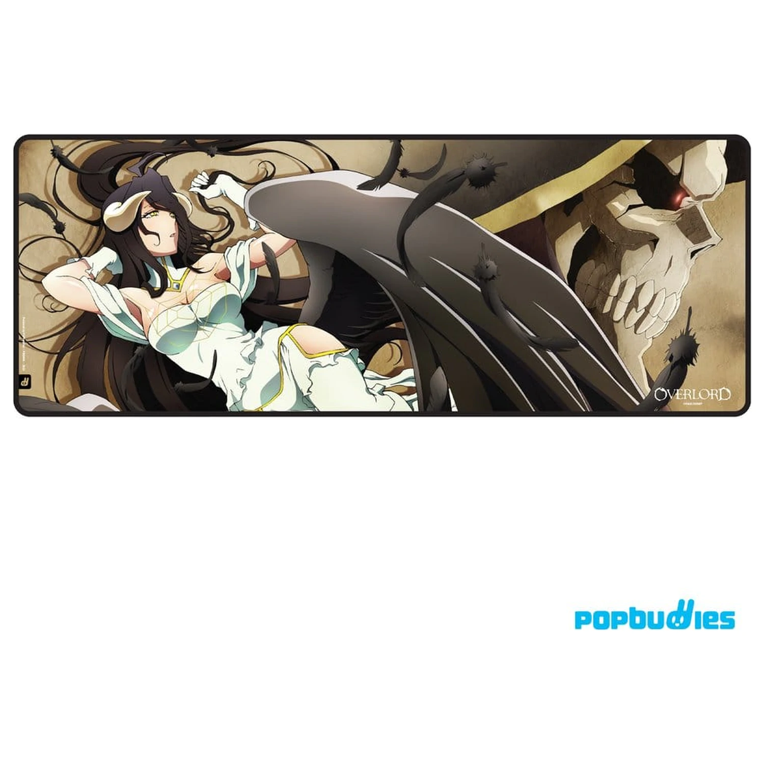 Overlord Podložka pod myš Albedo & Ainz XXL produktová fotografia
