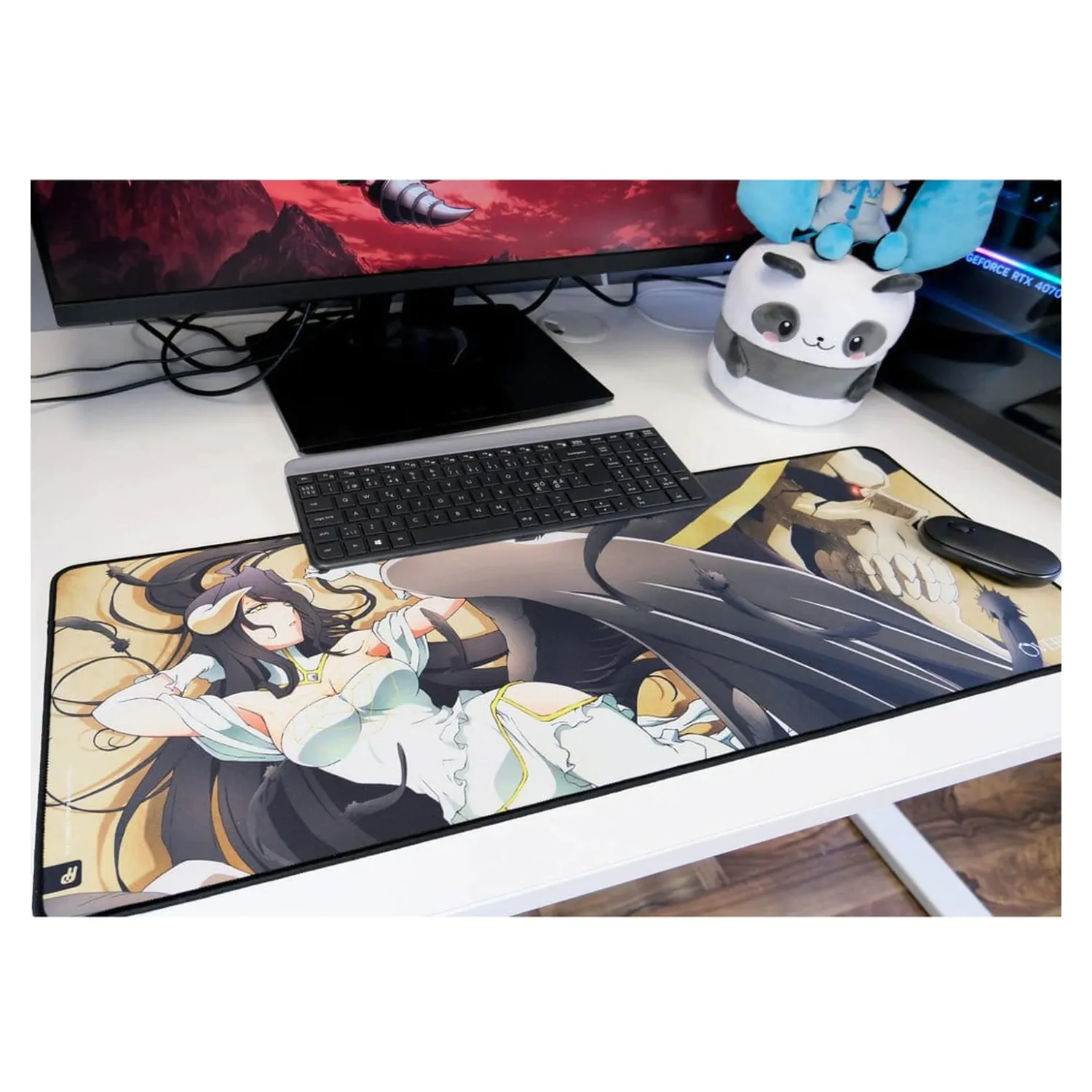 Overlord Podložka pod myš Albedo & Ainz XXL produktová fotografia