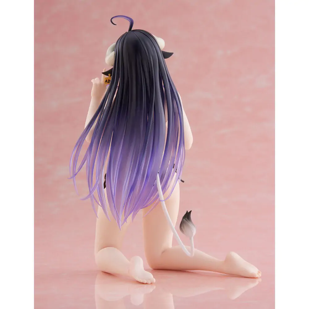 Overlord Albedo Cow-Print Swimsuit Desktop Cute figure 13 cm termékfotó