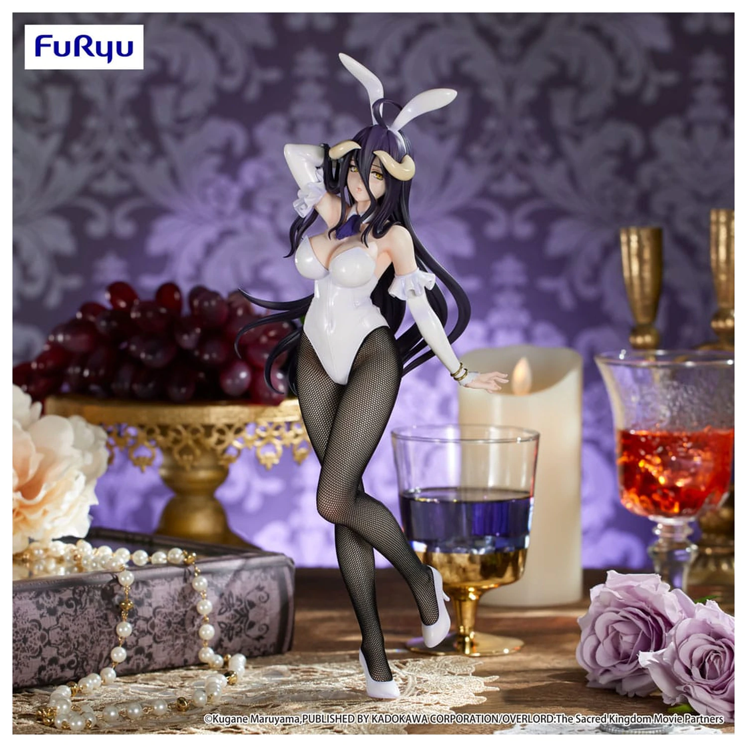 Overlord BiCute Bunnies PVC socha Albedo 30 cm produktová fotografia