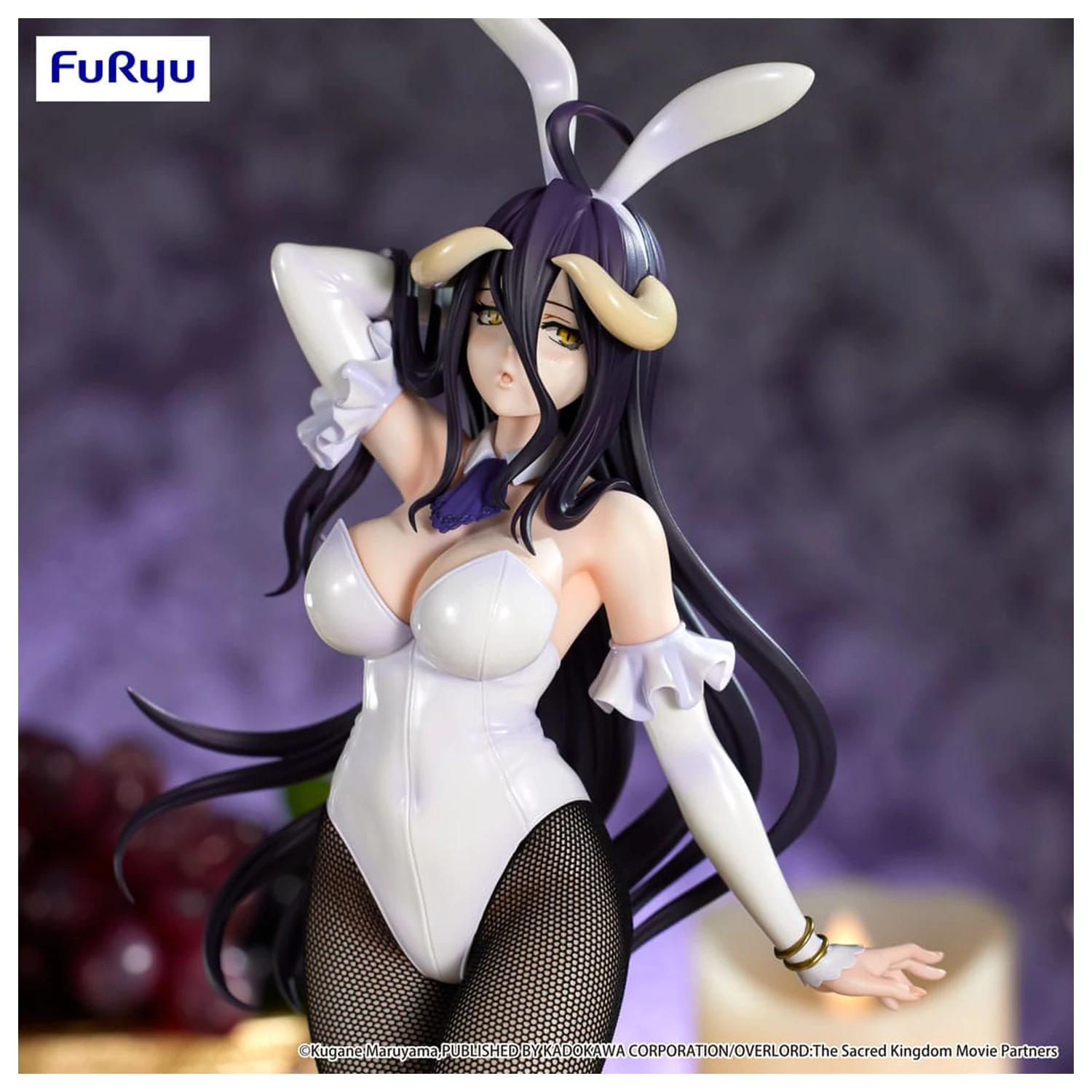 Overlord BiCute Bunnies PVC socha Albedo 30 cm produktová fotografia