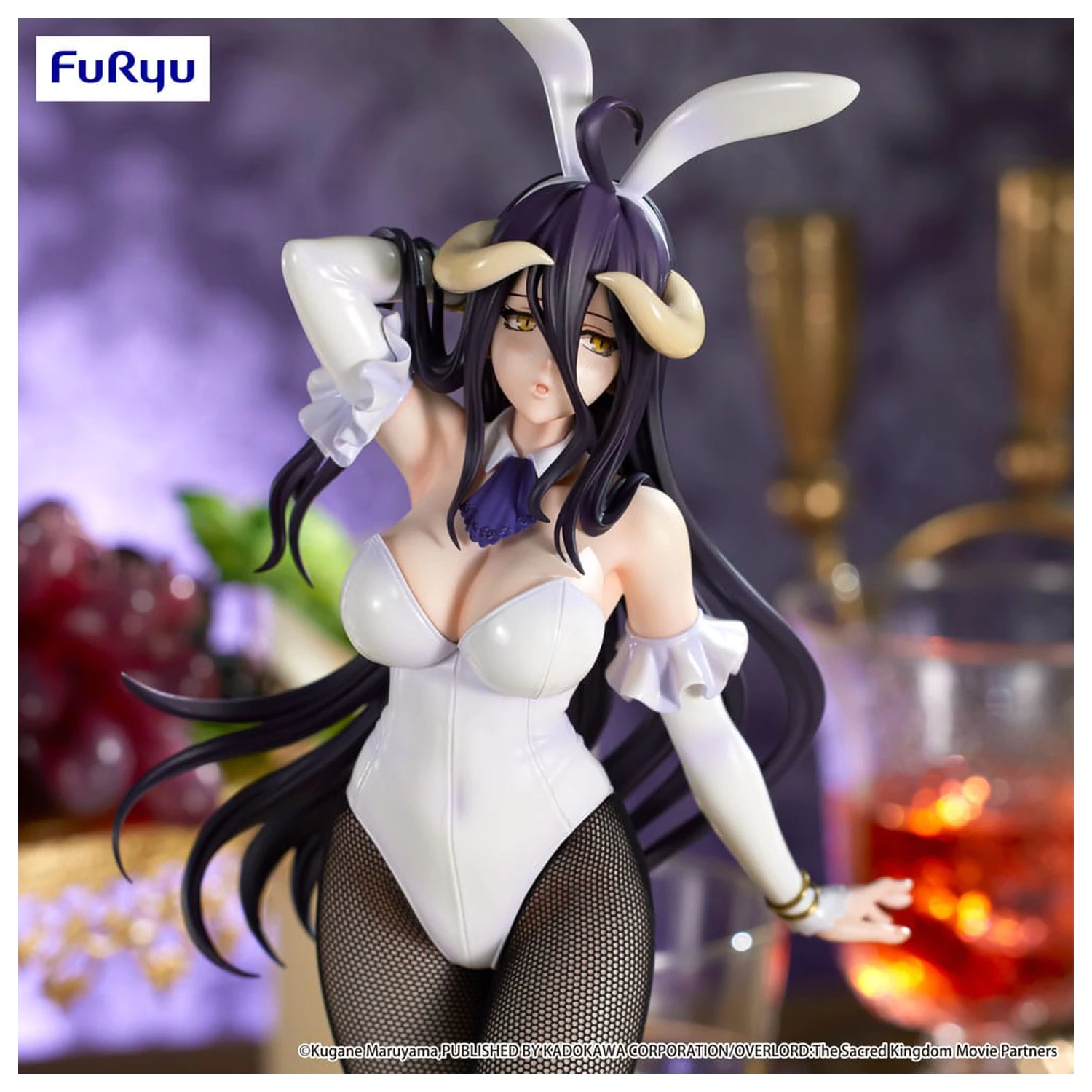 Overlord BiCute Bunnies PVC socha Albedo 30 cm produktová fotografia