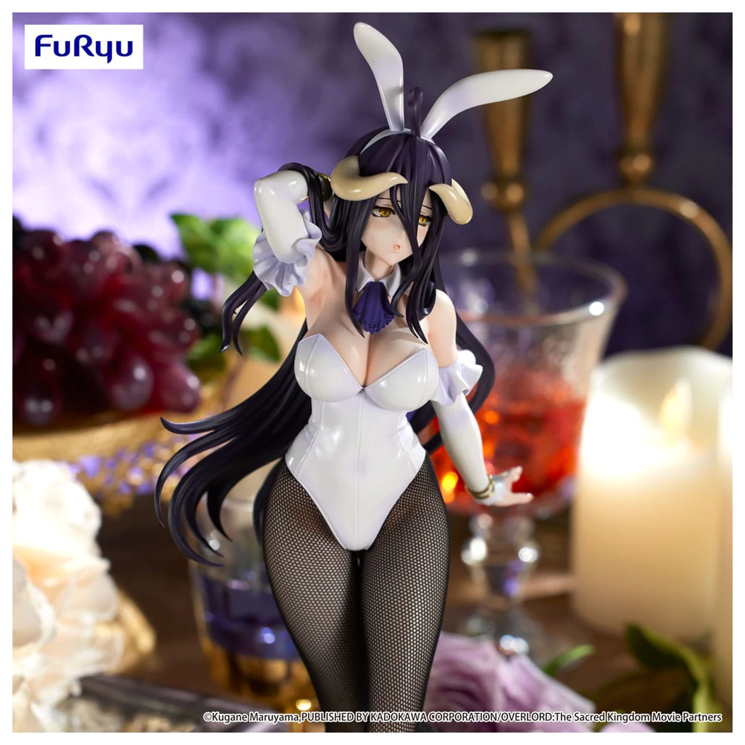 Overlord BiCute Bunnies PVC socha Albedo 30 cm produktová fotografia