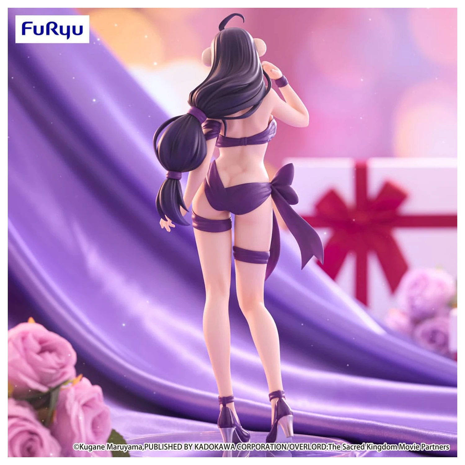 Overlord BiCute Ribbons PVC socha Albedo 26 cm produktová fotografia