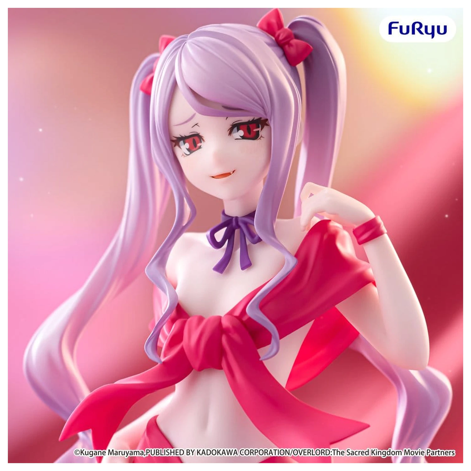 Overlord BiCute Ribbons PVC socha Shalltear 22 cm produktová fotografia