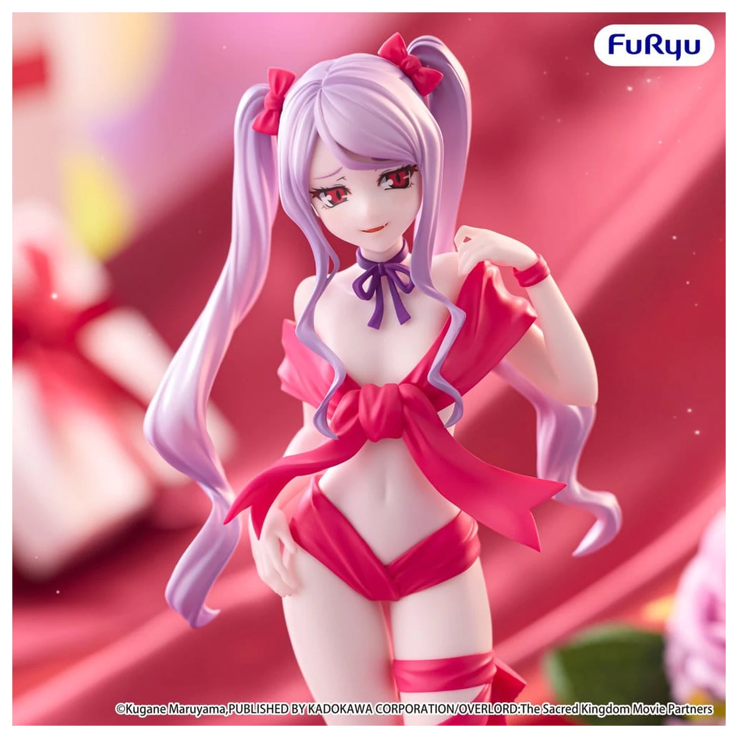 Overlord BiCute Ribbons PVC socha Shalltear 22 cm produktová fotografia