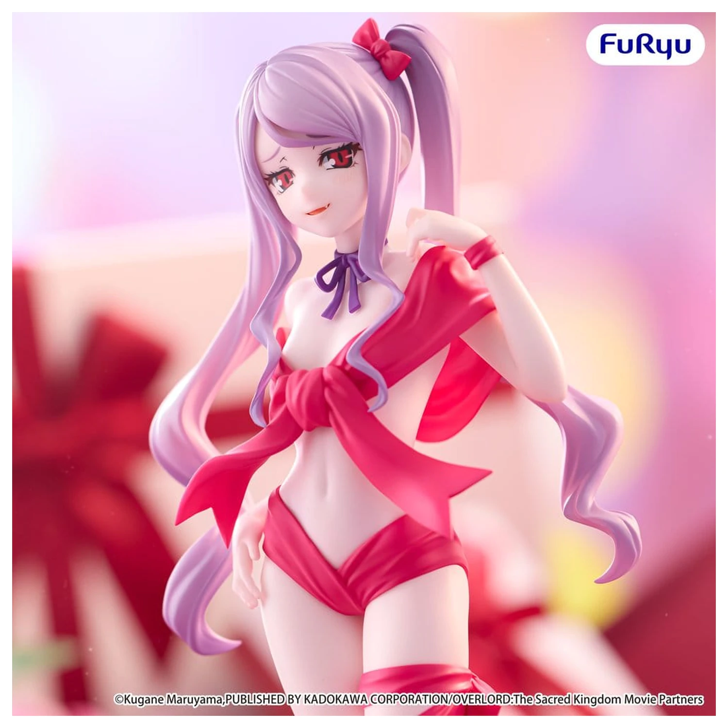 Overlord BiCute Ribbons PVC socha Shalltear 22 cm produktová fotografia