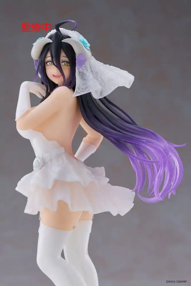 Overlord Coreful PVC Socha Albedo Wedding Ver. 18 cm produktová fotografia