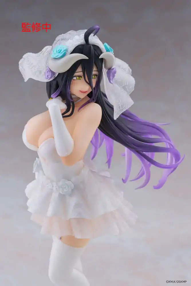 Overlord Coreful PVC Socha Albedo Wedding Ver. 18 cm produktová fotografia