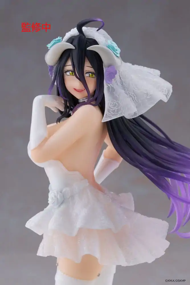 Overlord Coreful PVC Socha Albedo Wedding Ver. 18 cm produktová fotografia