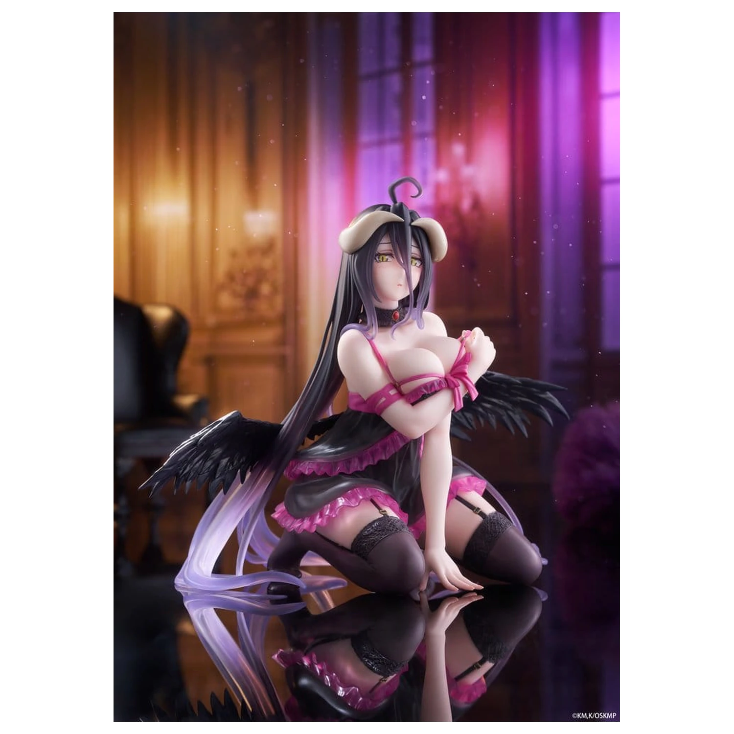 Overlord Stolová roztomilá PVC figúrka Albedo (Negligee ver.) 13 cm produktová fotografia