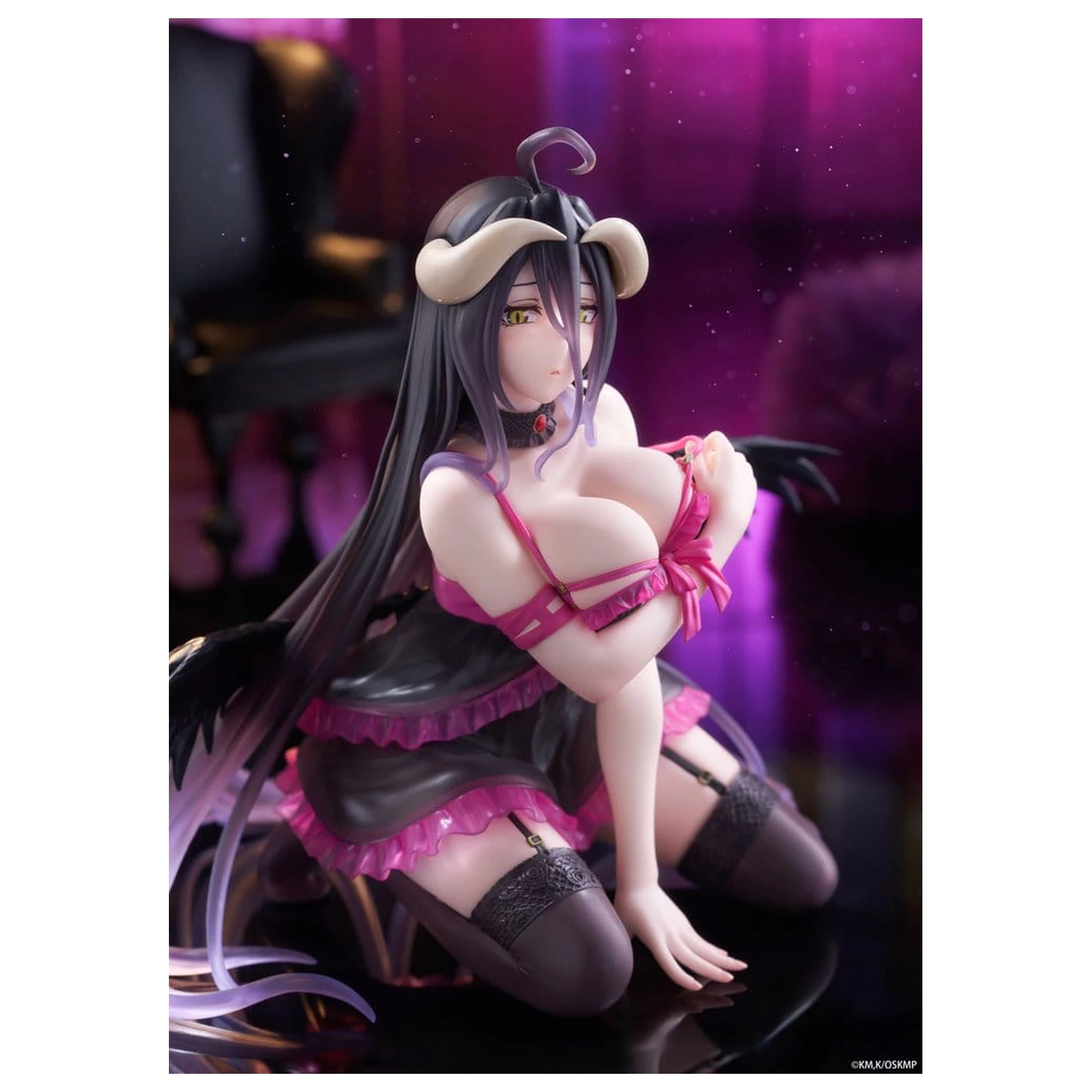 Overlord Stolová roztomilá PVC figúrka Albedo (Negligee ver.) 13 cm produktová fotografia