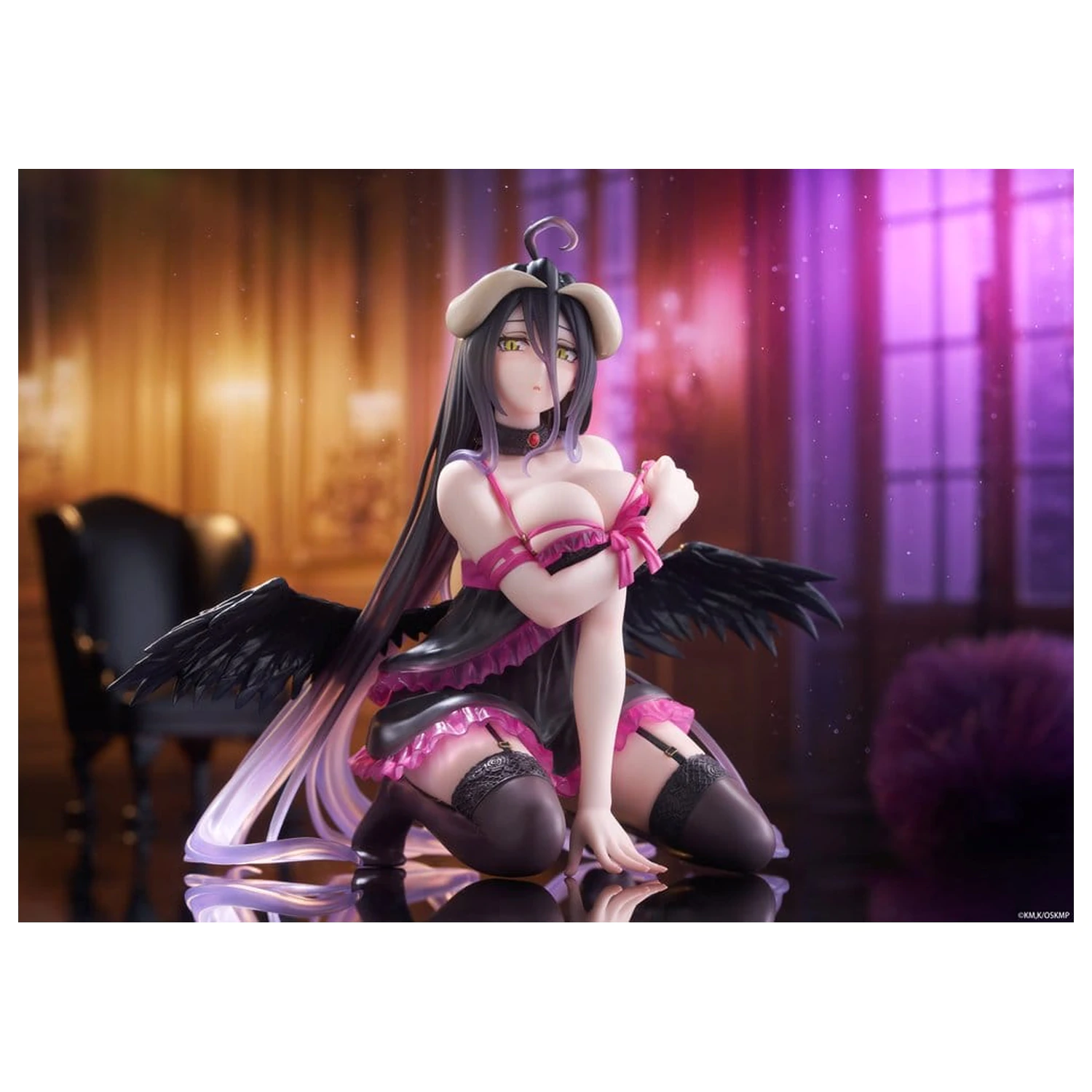 Overlord Stolová roztomilá PVC figúrka Albedo (Negligee ver.) 13 cm produktová fotografia