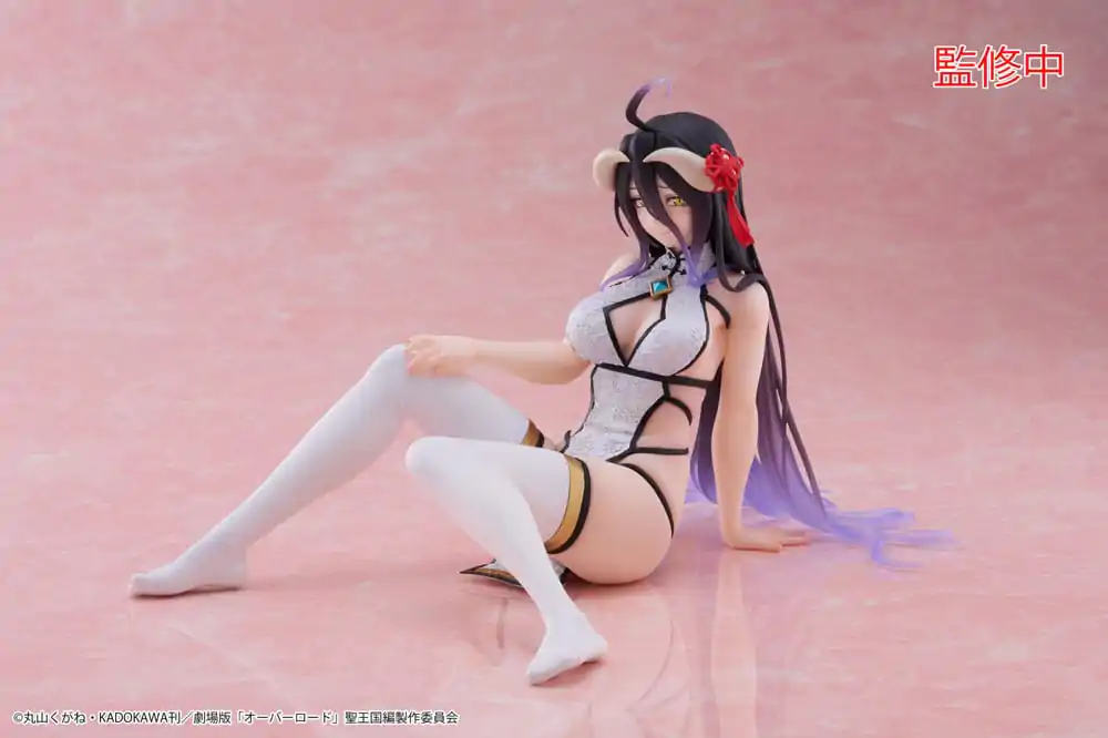 Overlord PVC Socha Desktop Cute Figure Albedo Chinese Dress Ver. 13 cm produktová fotografia