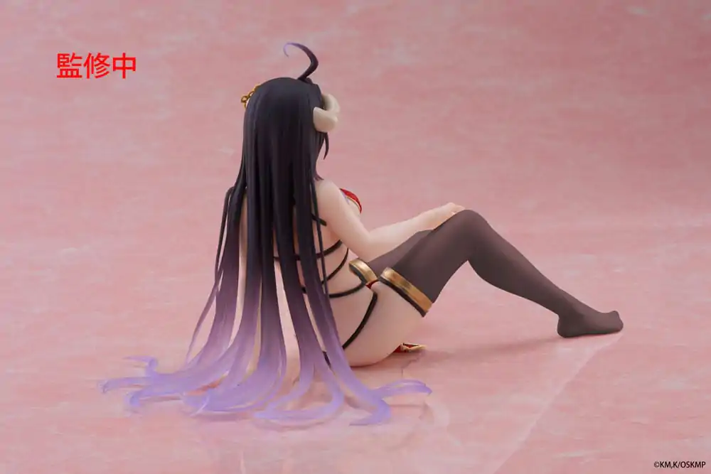 Overlord PVC Socha Desktop Cute Figure Albedo Chinese Dress Ver. Renewal 13 cm produktová fotografia