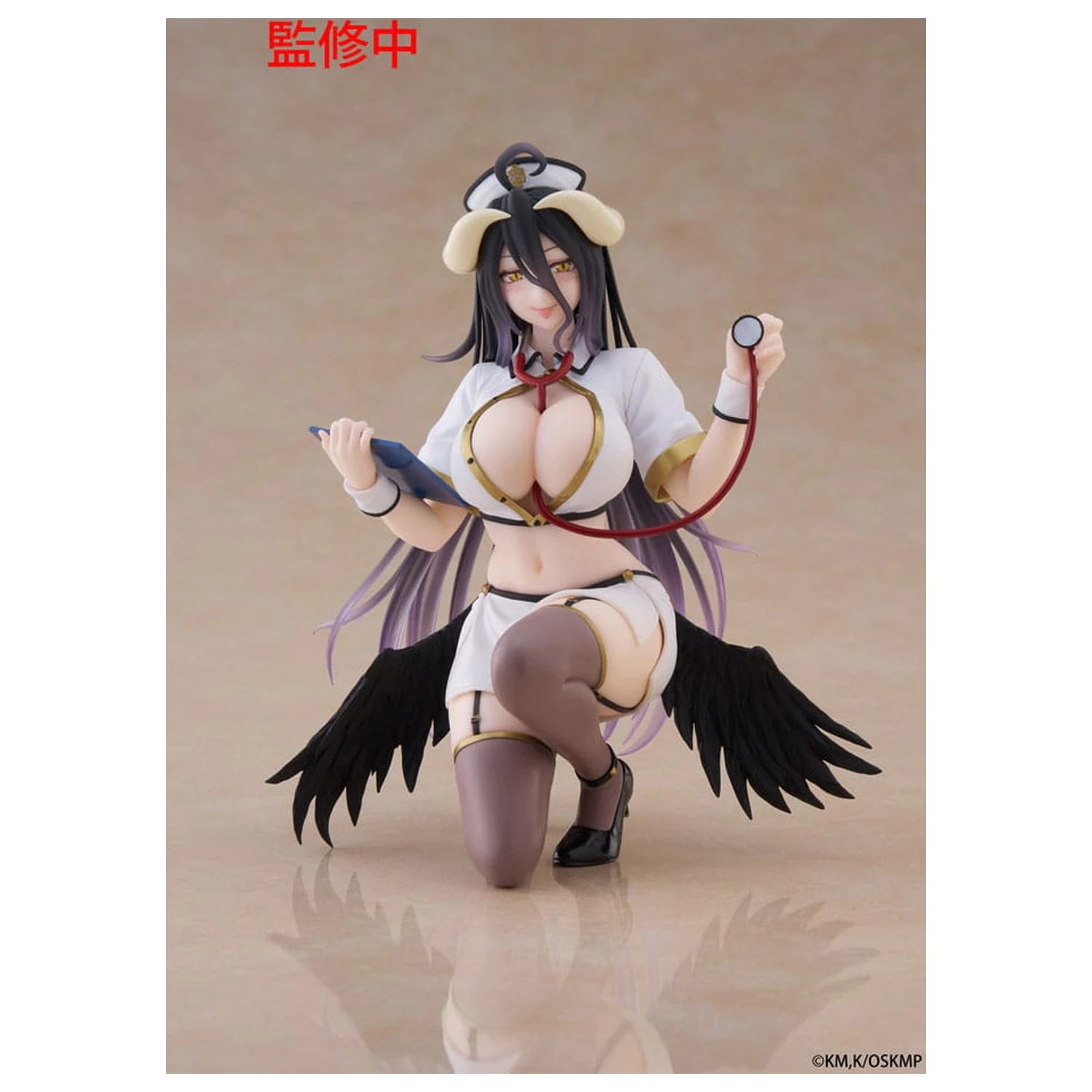 Overlord PVC Socha Stolová Roztomilá Figúrka Albedo Nurse Ver. Obnovená 13 cm produktová fotografia