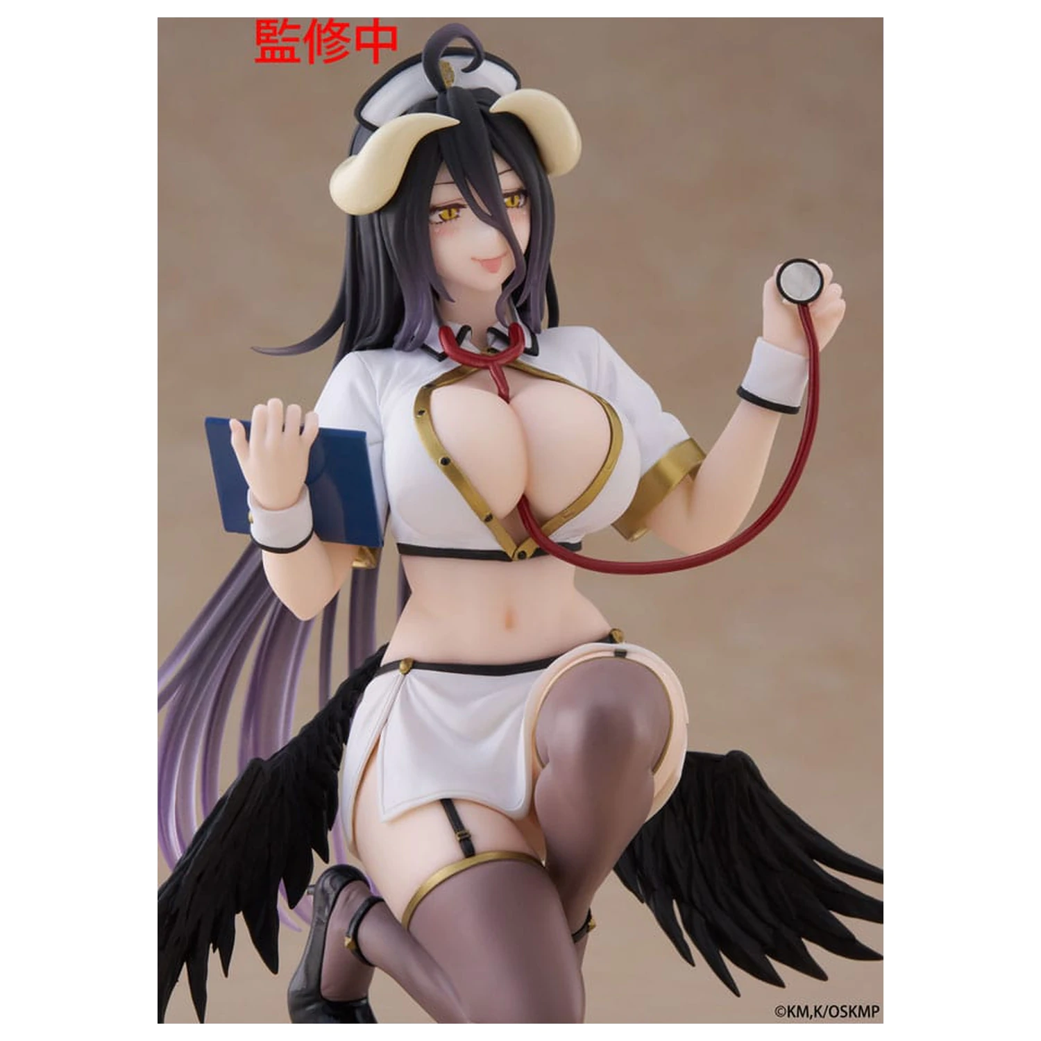 Overlord PVC Socha Stolová Roztomilá Figúrka Albedo Nurse Ver. Obnovená 13 cm produktová fotografia