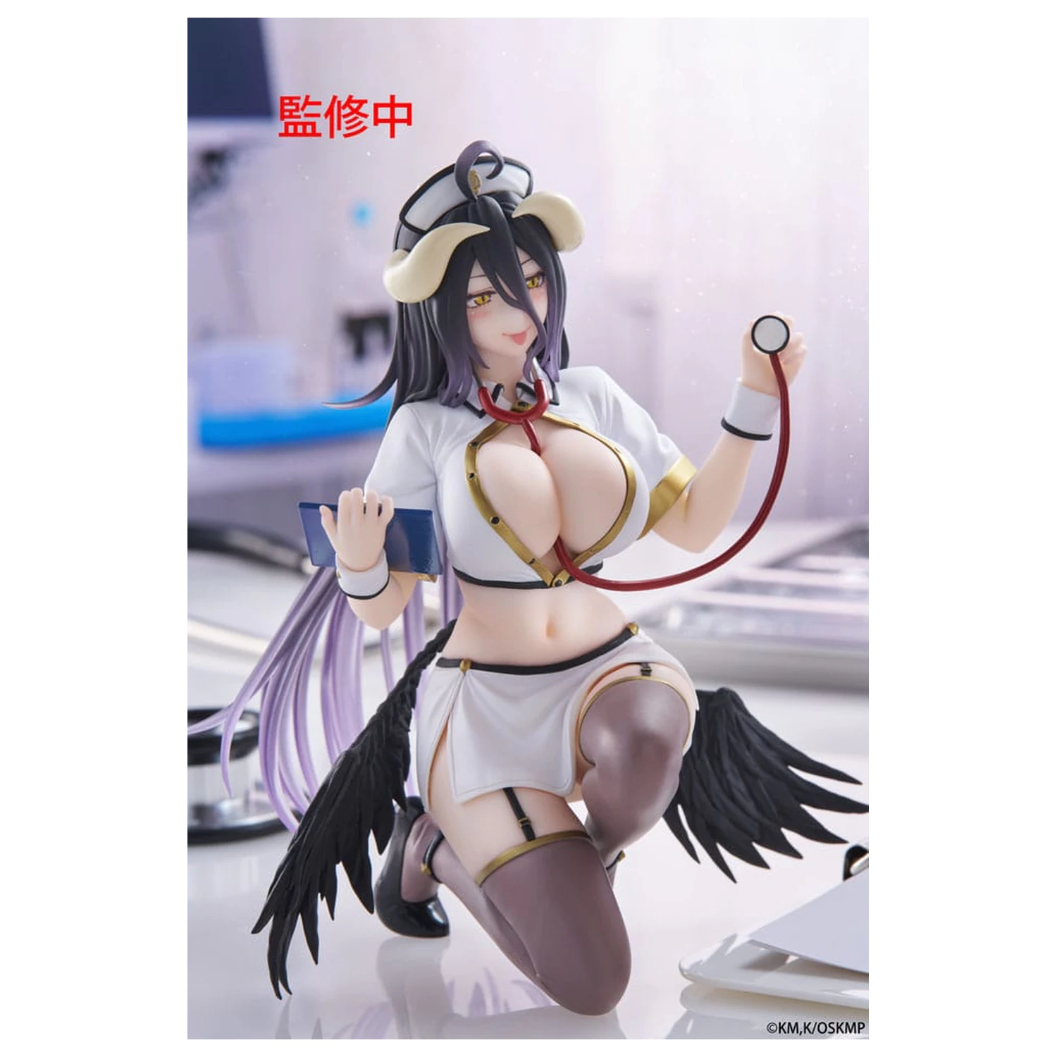 Overlord PVC Socha Stolová Roztomilá Figúrka Albedo Nurse Ver. Obnovená 13 cm produktová fotografia