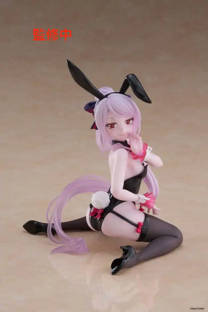 Overlord PVC Socha Desktop Cute Figure Shalltear Bunny Ver. 13 cm produktová fotografia