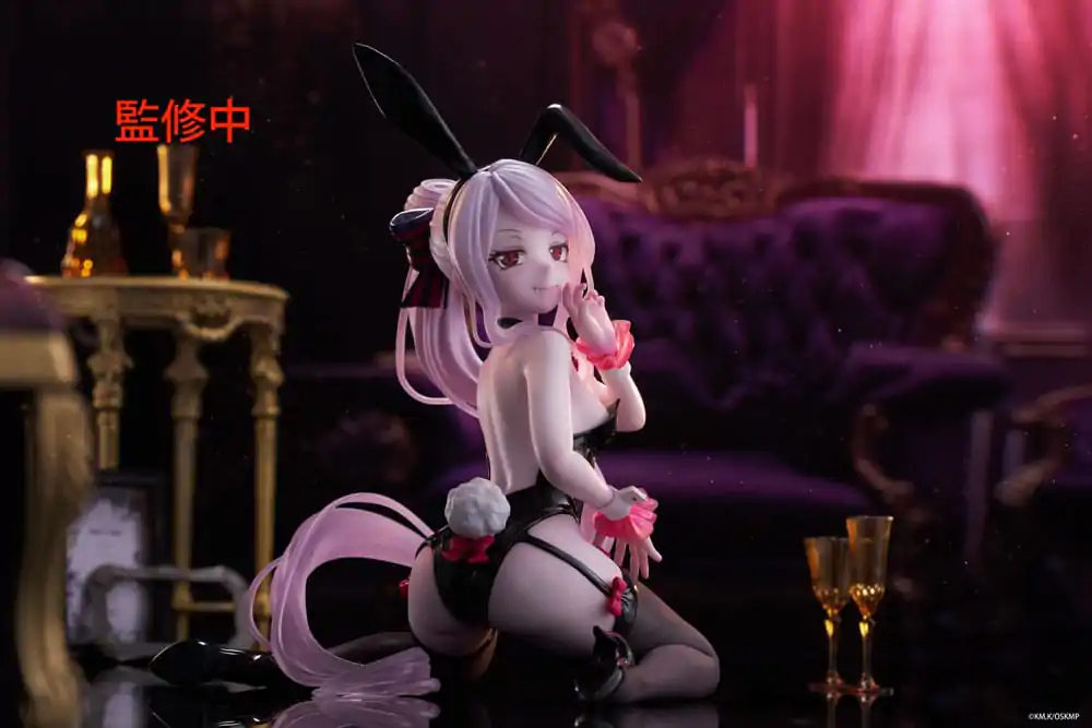 Overlord PVC Socha Desktop Cute Figure Shalltear Bunny Ver. 13 cm produktová fotografia