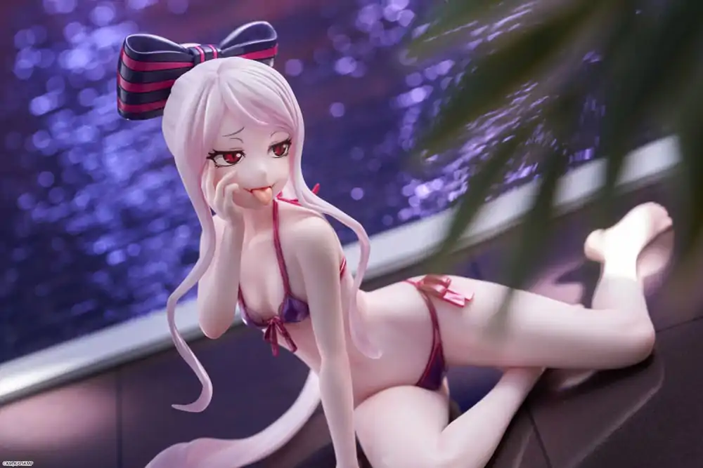 Overlord PVC Socha Desktop Cute Figure Shalltear Swimsuit Ver. 13 cm produktová fotografia