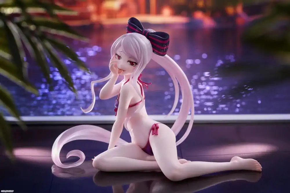Overlord PVC Socha Desktop Cute Figure Shalltear Swimsuit Ver. 13 cm produktová fotografia