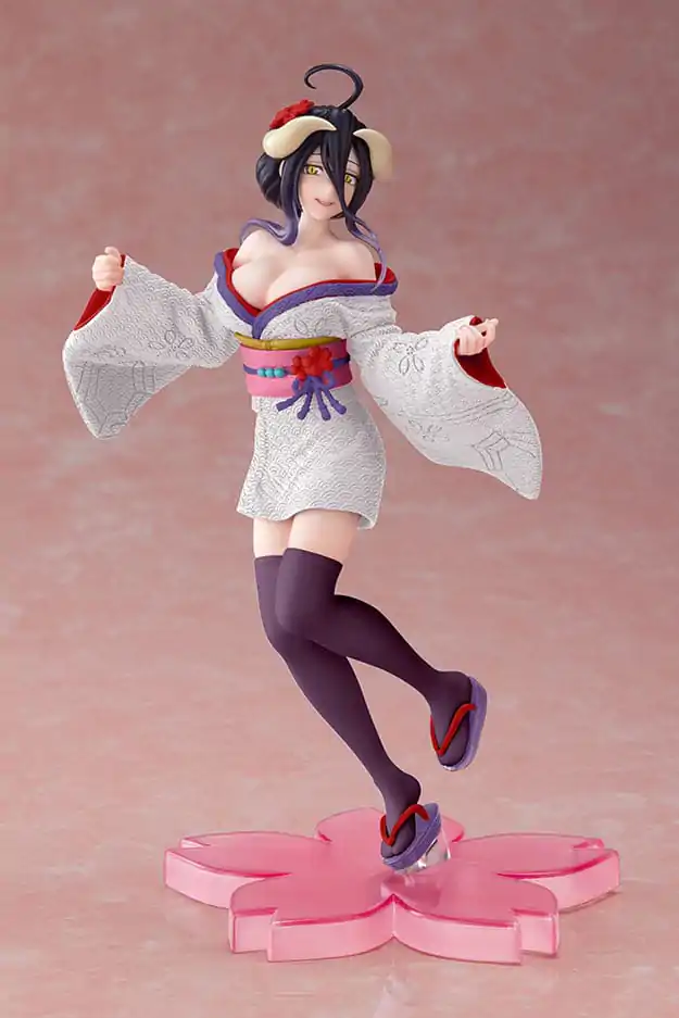 Overlord IV Coreful PVC Socha Albedo Sakura Kimono Ver. Renewal Edition 20 cm produktová fotografia
