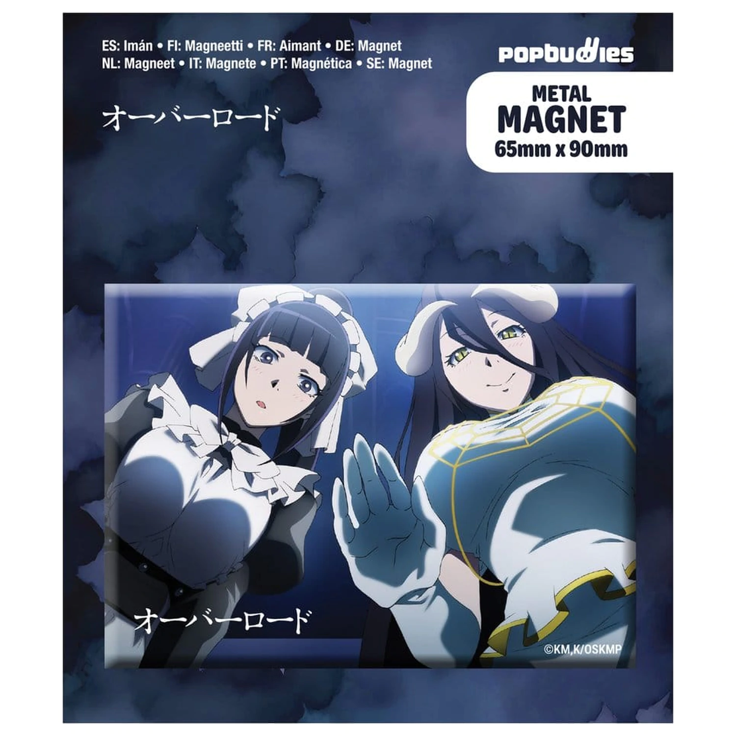 Overlord magnet na chladničku Narberal & Albedo produktová fotografia