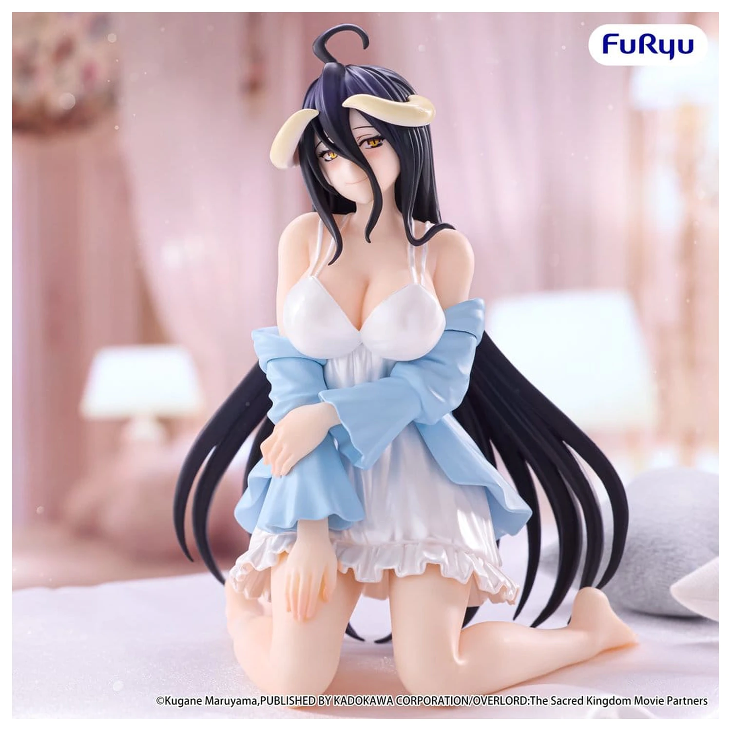 Overlord Noodle Stopper PVC figúrka Albedo Loungewear Pearl White Ver. 12 cm produktová fotografia