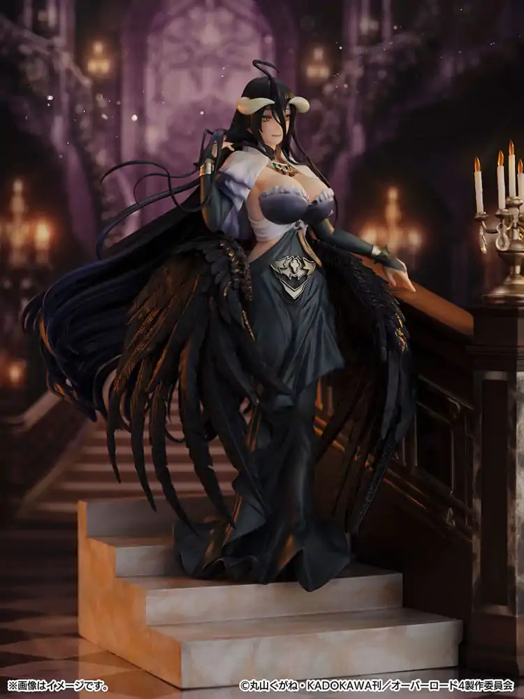 Overlord SHIBUYA SCRAMBLE FIGURE PVC figúrka 1/7 Albedo Jet Black Dress Ver. 28 cm termékfotó