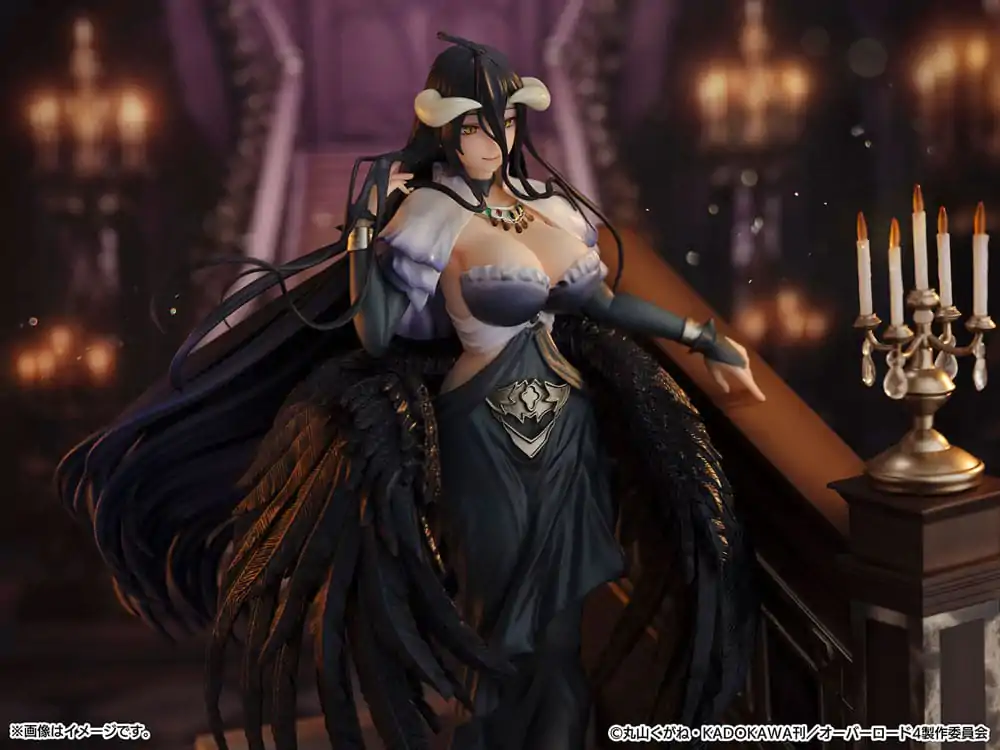 Overlord SHIBUYA SCRAMBLE FIGURE PVC figúrka 1/7 Albedo Jet Black Dress Ver. 28 cm termékfotó