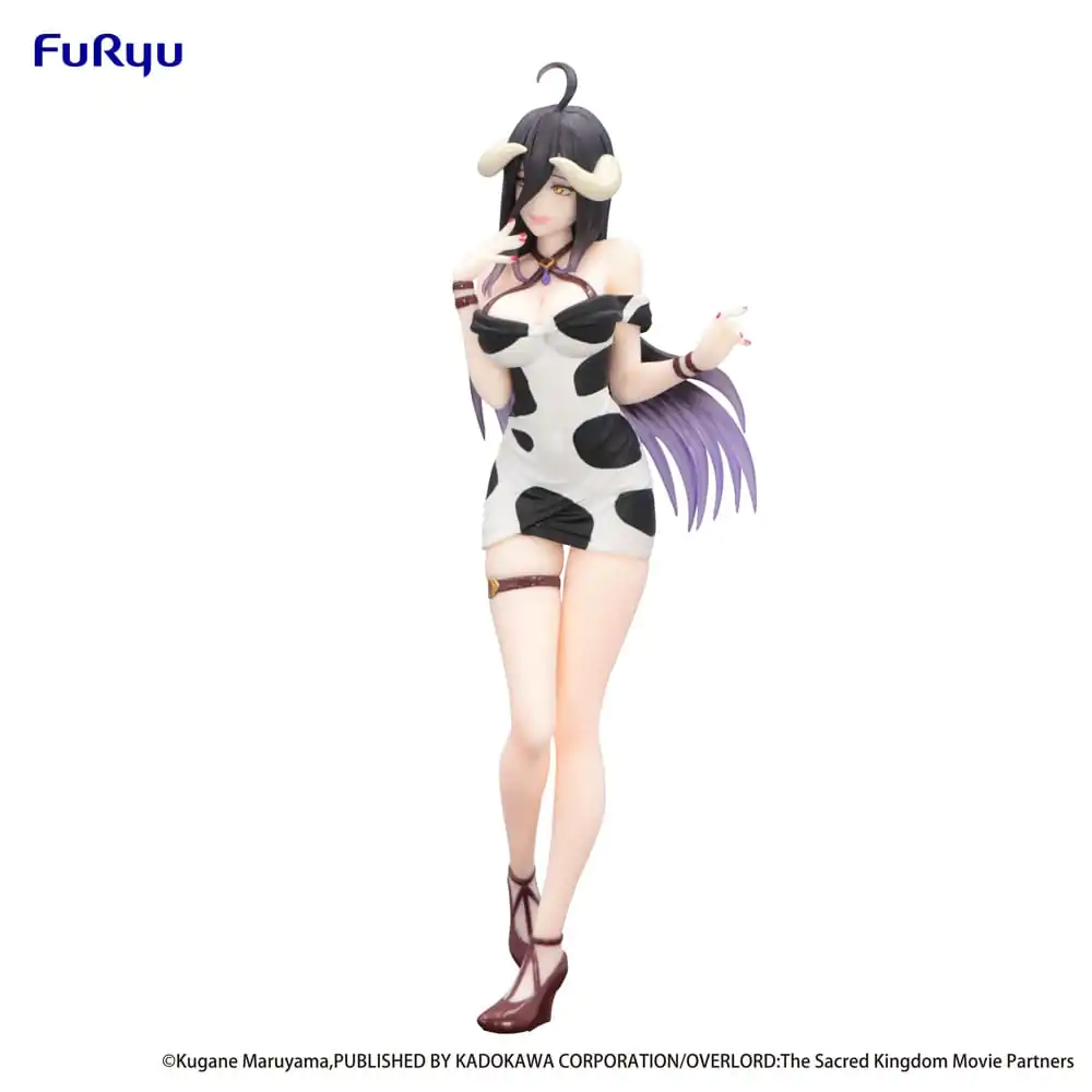 Overlord Trio-Try-iT PVC Soška Albedo Mini Šaty Cow Pattern Ver. 21 cm produktová fotografia