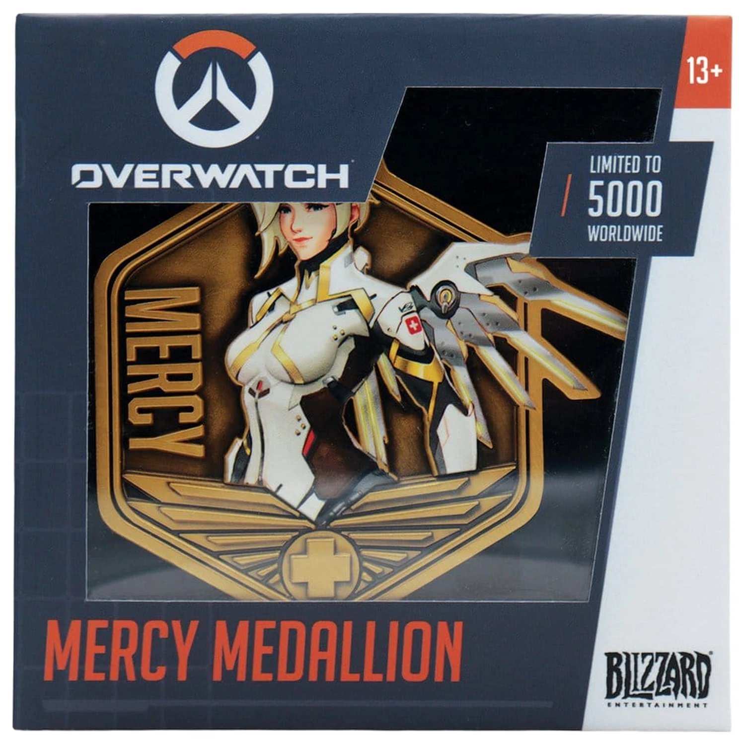 Overwatch Medailón Mercy limitovaná edícia produktová fotografia