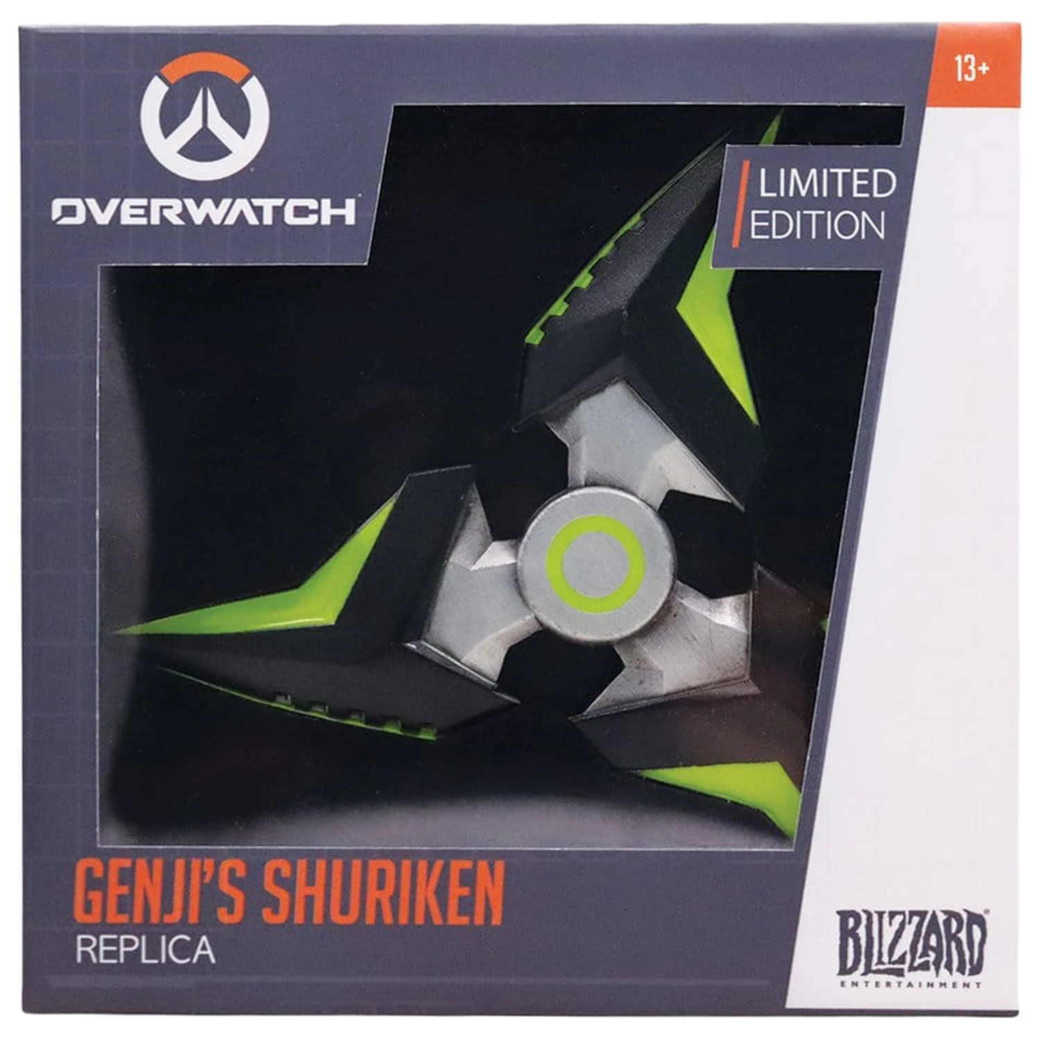 Overwatch replika Genji's Shuriken limitovaná edícia 10 x 10 x 2 cm produktová fotografia