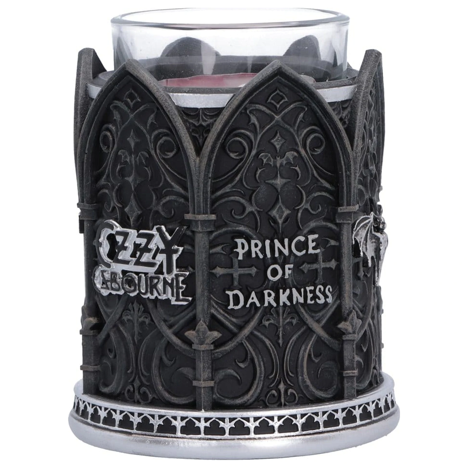Ozzy Osbourne svietnik na čajovú sviečku Prince of Darkness 9 cm produktová fotografia