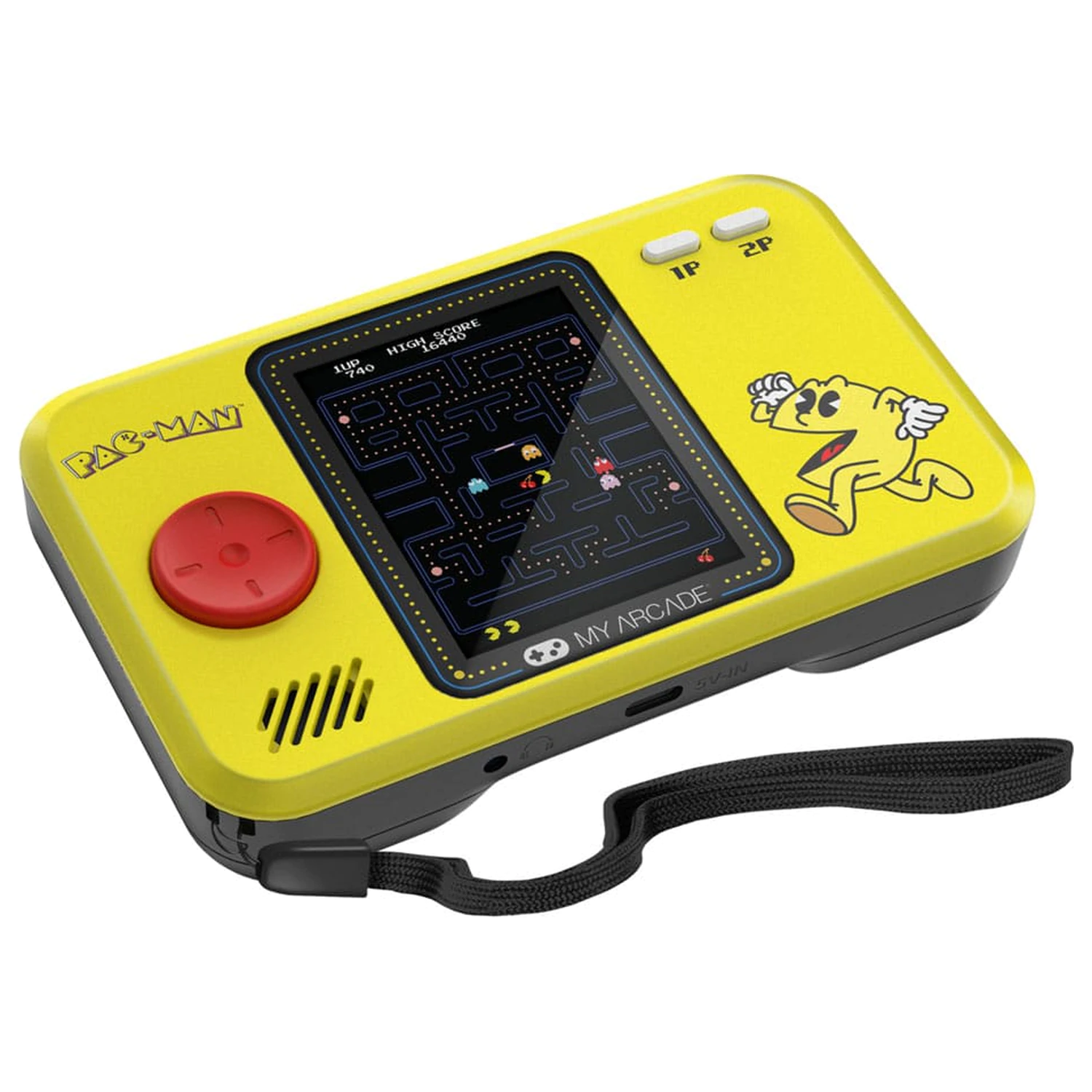 Pac-Man prenosný herný systém Pocket Player Pro produktová fotografia