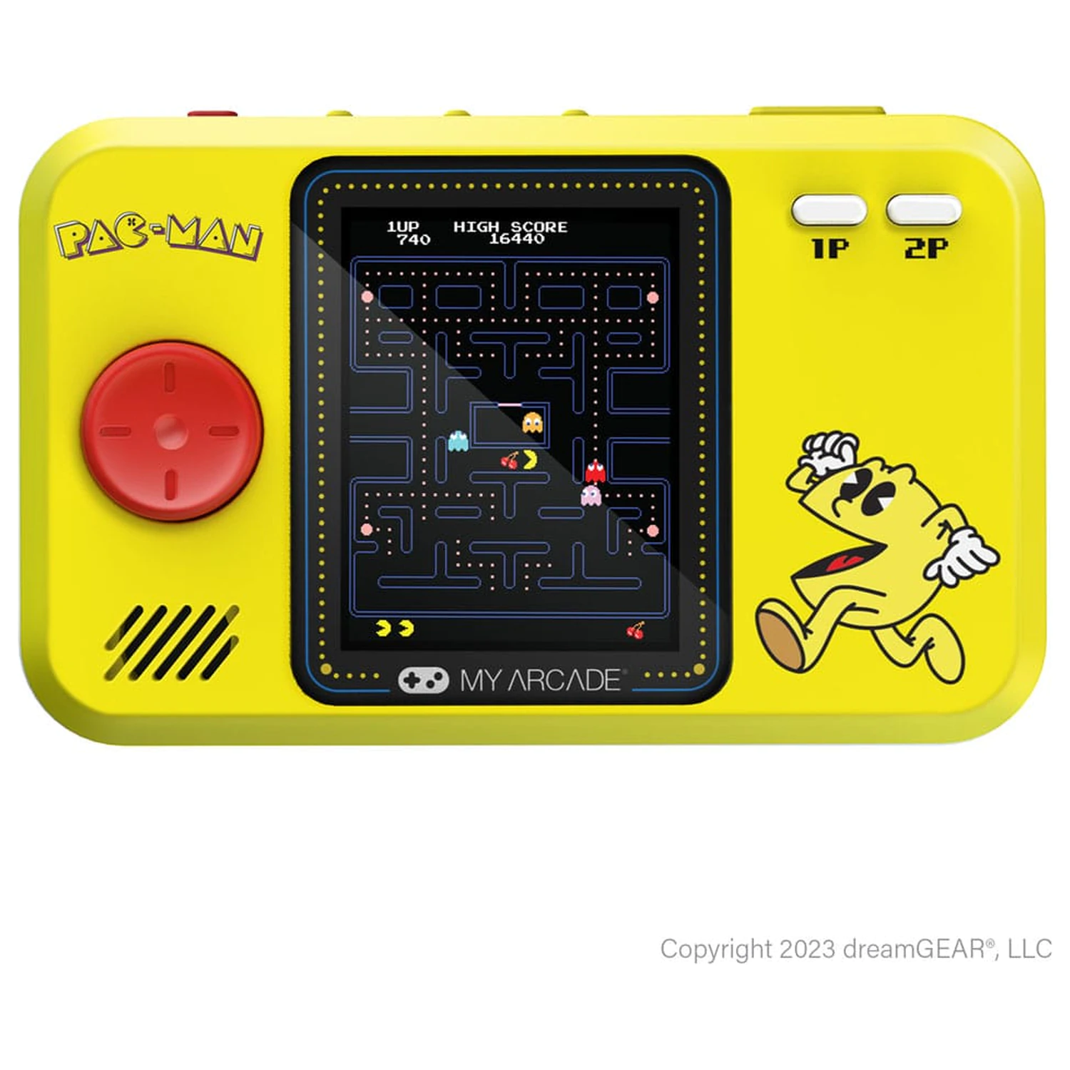 Pac-Man prenosný herný systém Pocket Player Pro produktová fotografia