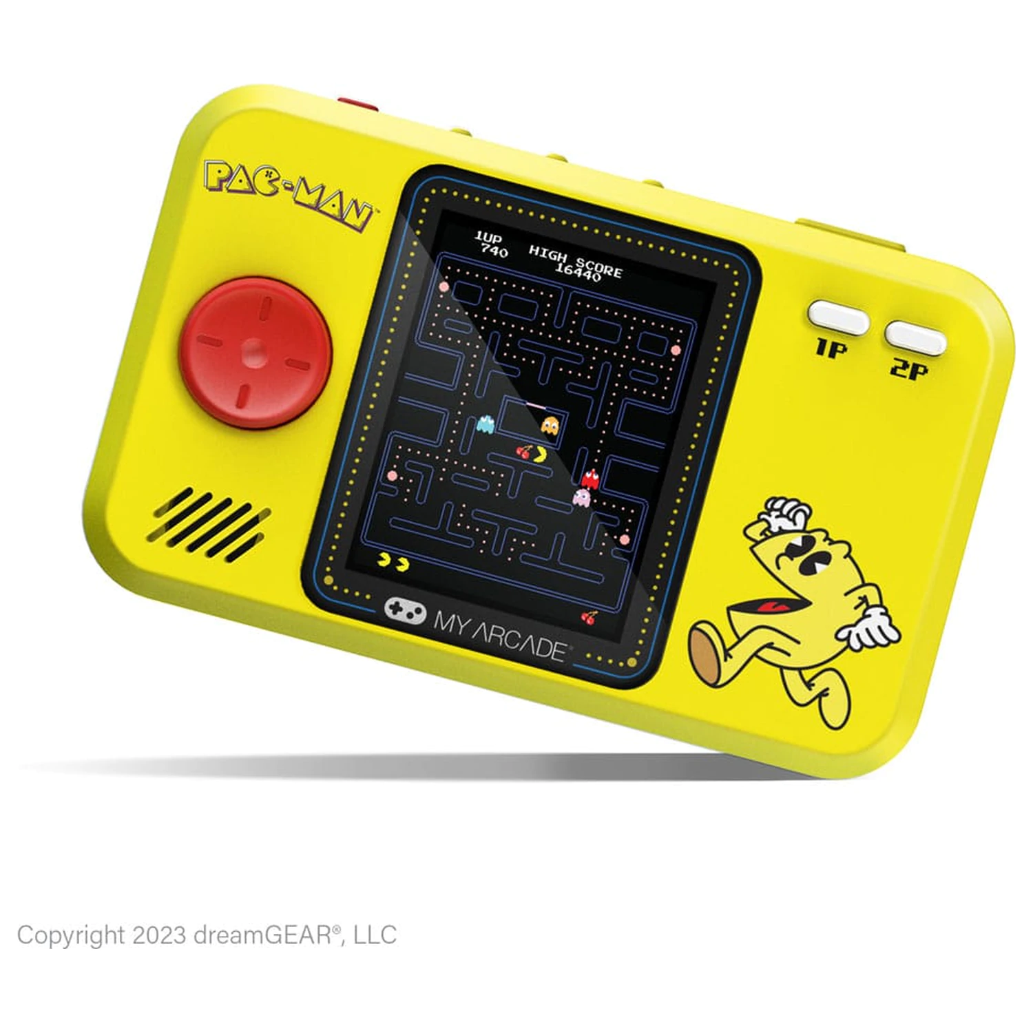 Pac-Man prenosný herný systém Pocket Player Pro produktová fotografia