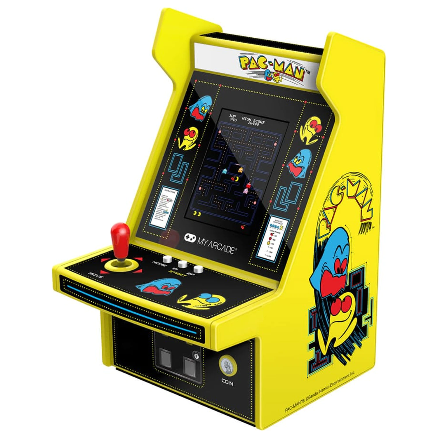 Pac-Man prenosný Retro Arcade Micro Player Pro produktová fotografia